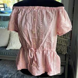 A&F Off the shoulder blouse